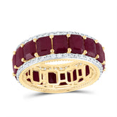 5/8 CTW-DIA ANA M 8CTW-OC-RU NAT GEM BAND